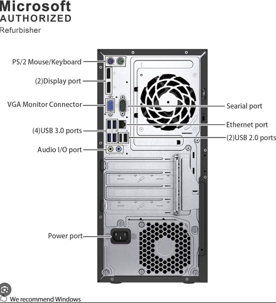 Компьютер  HP ProDesk 600 G2 MT