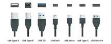 USB кабели для компов и оргтехники новые в упаковке с гарантией.