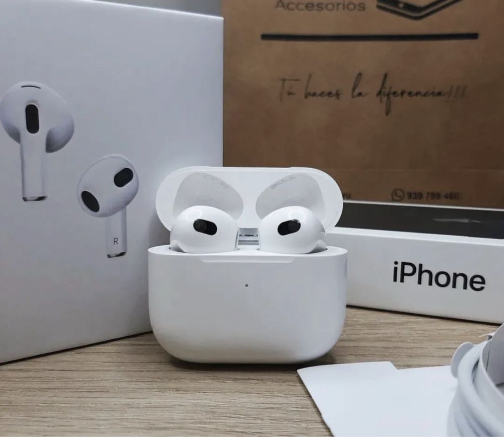  AirPods 3 Apple EAC Lux 1 в 1, Лучший подарок! Люкс
