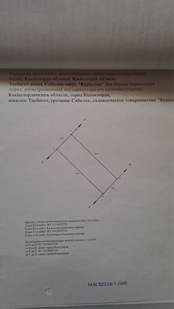 Жер сатылады Сабалақта