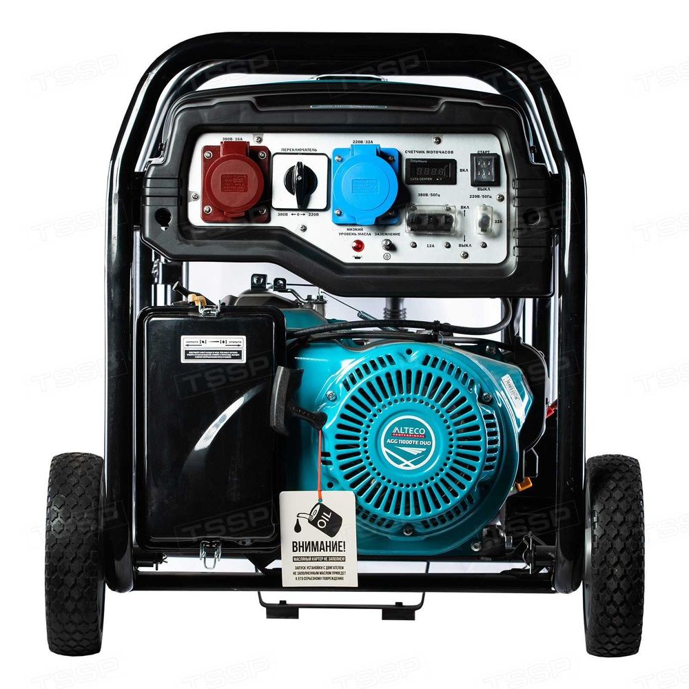 Завод “HONDA”Бензиновый генератор ALTECO AGG-11000TE DUO/8кВт/220/380В