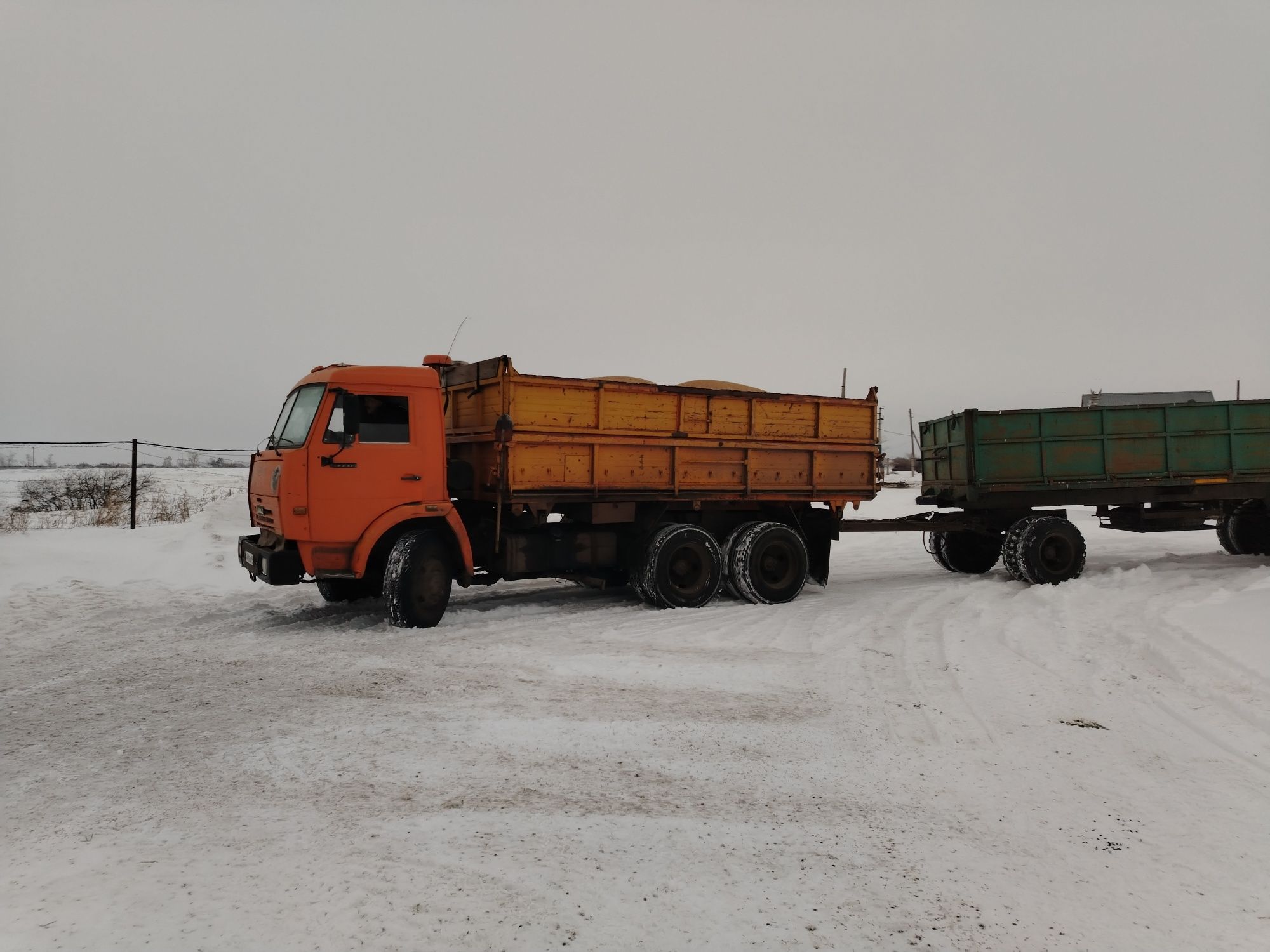 Продам камаз евро 2 с прицепом