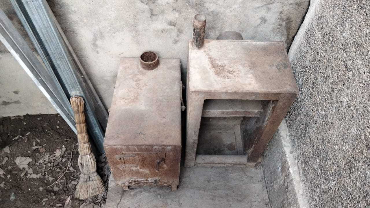 Котлы отопления самодельные, 2 вида, под газ и твердое топливо.