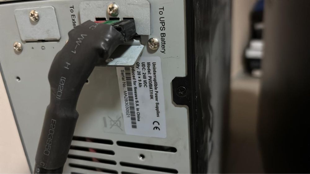 UPS power value 20kVa , 10kVa