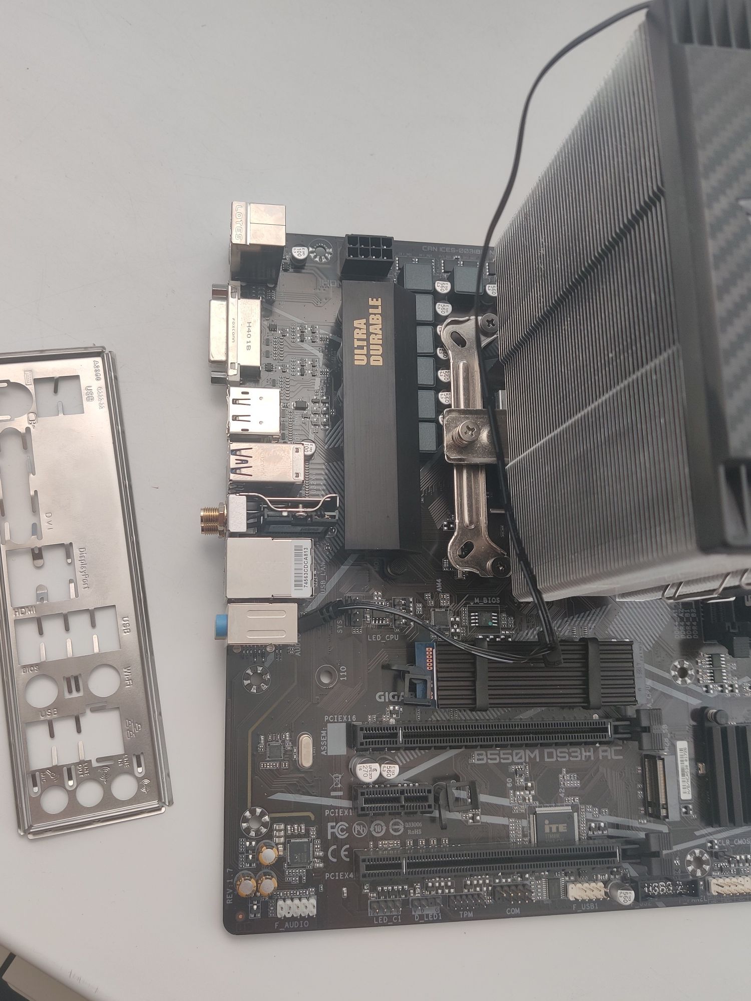Комплект Ryzen 5 5600 b550m 32gb ddr4 3600