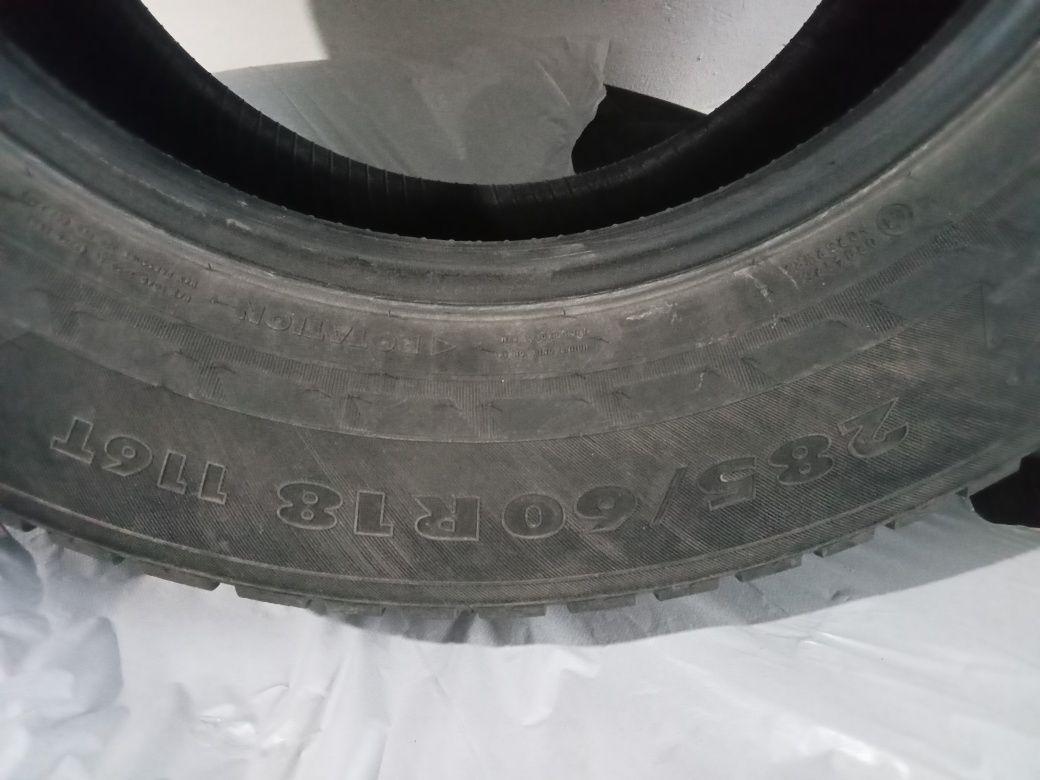 Шины б/у шипованные 285/60/18 Nokian