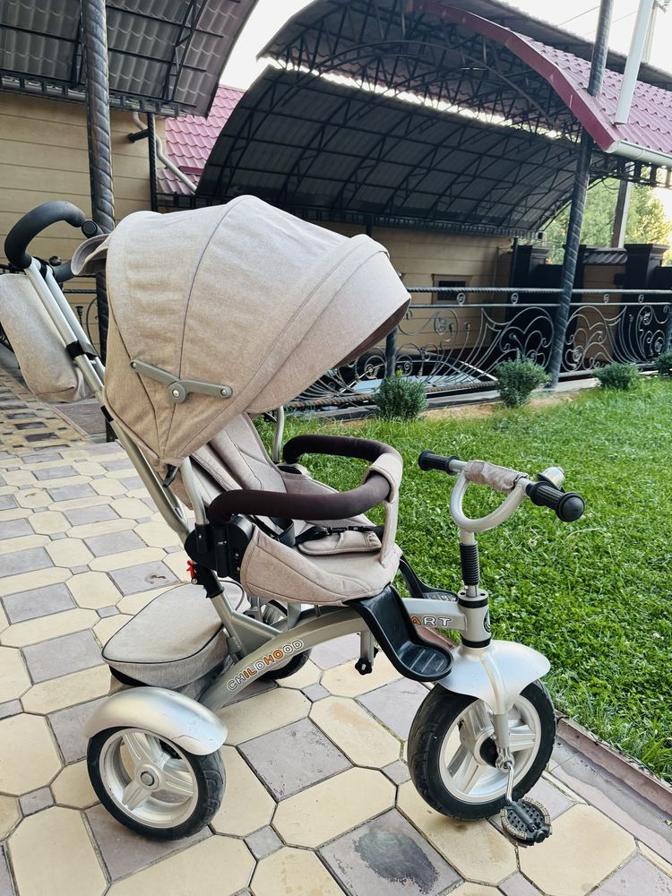 Велосипед коляска 2в1 SMART CHILDHOOD