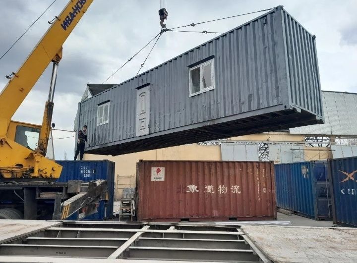 Жилой контейнер 20/40 тон утепленный Прорабская Бытовка Офис Павильон