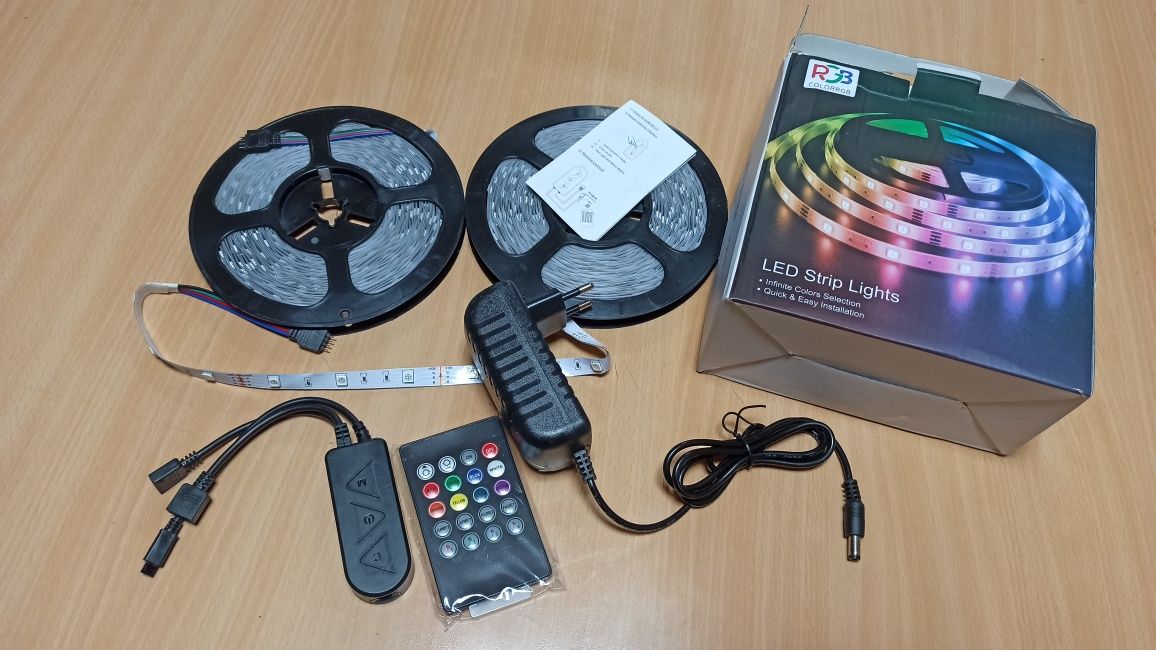 RGB LED USB светомузыка диодная лента цветомузыка гирлянда подсветка