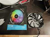 Deepcool CF140 куллеры, вентиляторы для корпуса, ARGB.