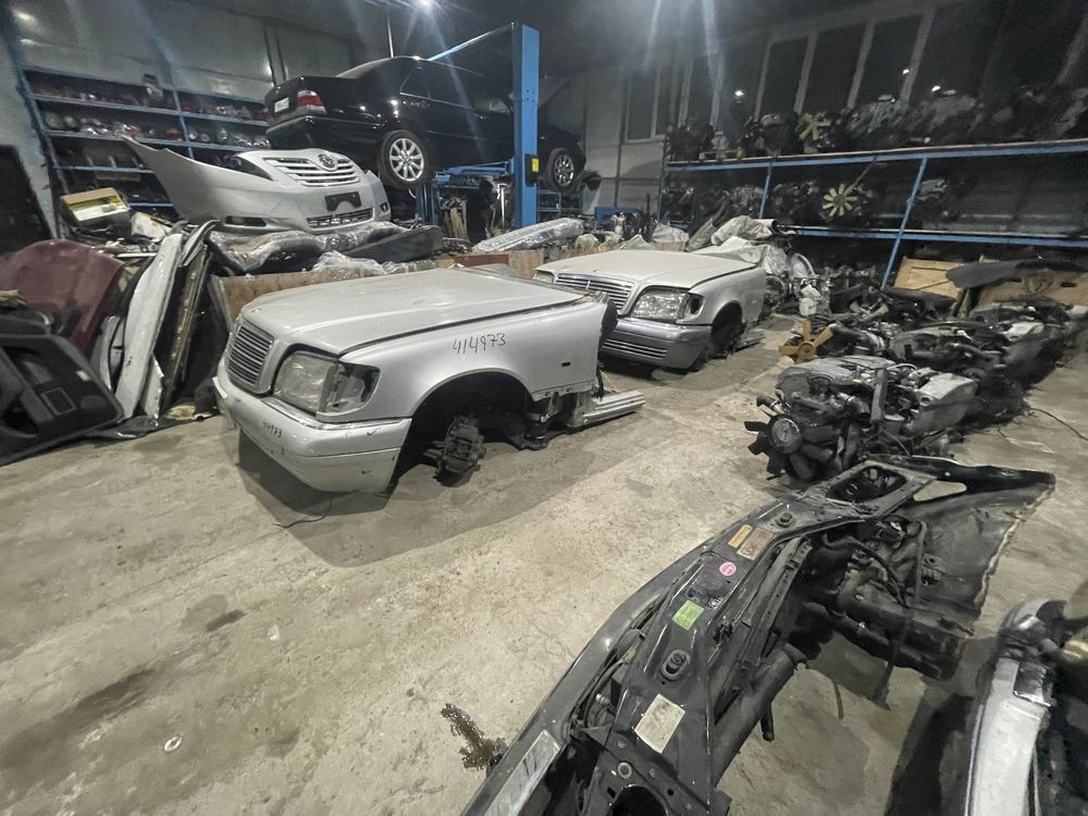 W140 кабан авторазбор мерседес контракный двигатель акпп распил япония