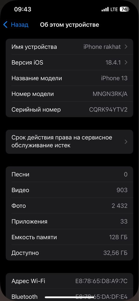 Айфон 13 128gb