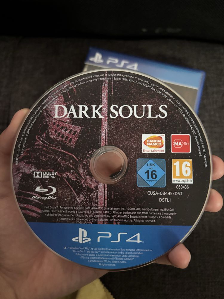 Dark souls remastered для ps 4/5 почти новый