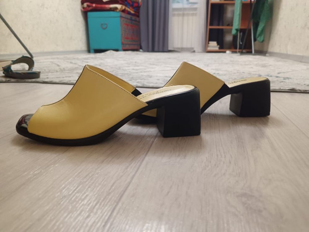 Продам кожаную обувь летний