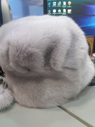 Норковая шапка новая.
