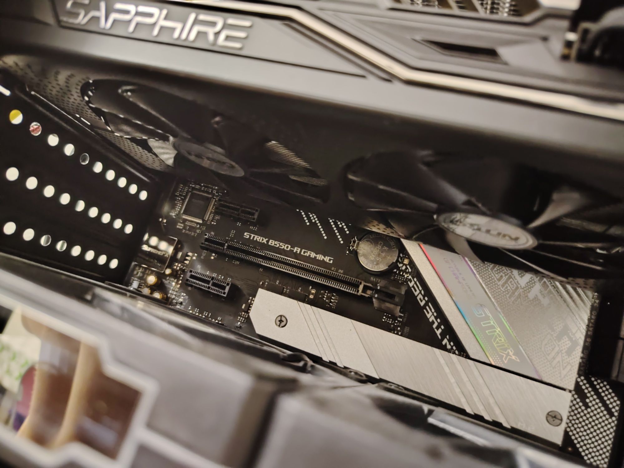 Rx580 sapphire на 8gb