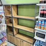 Изготовление стеллажей для алкогольных продукции. Лофт