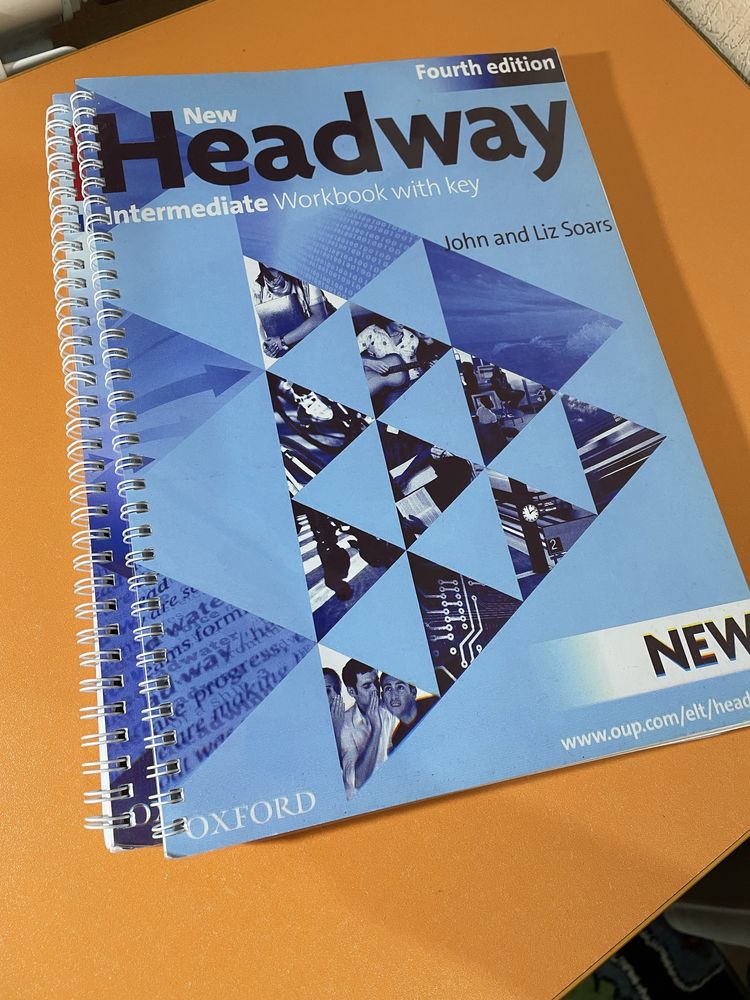Продам учебник по английскому headway intermediate