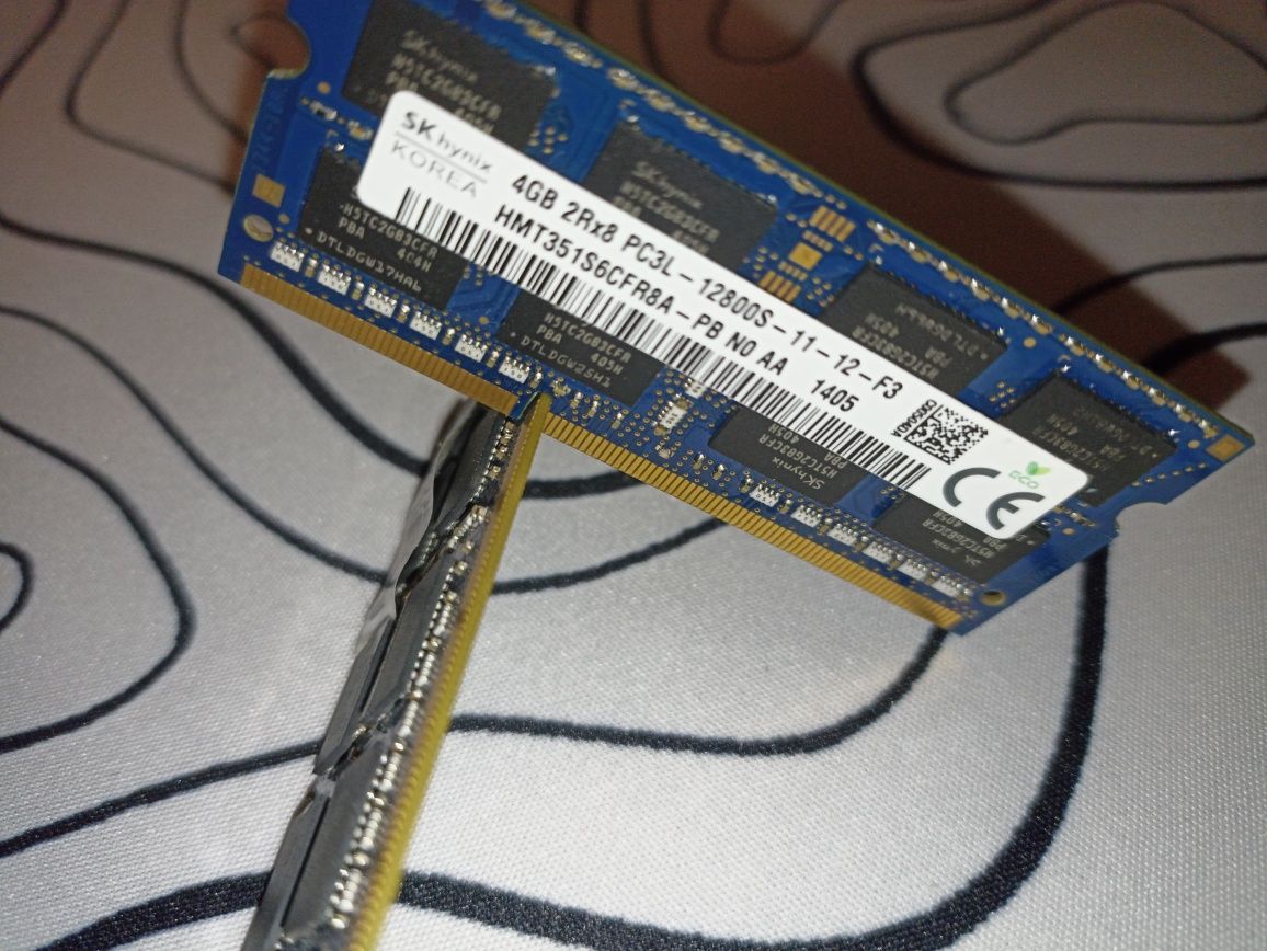 Оперативная память для ноутбука DDR3 2x4gb