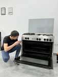 Установка ремонт газовых колонок котлов плит стиральных машин аристон