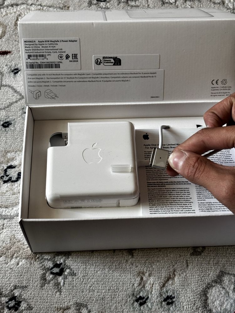 Макбук Зарядка Macbook / Блок питания / штекер MagSafe шнур Туре-С
