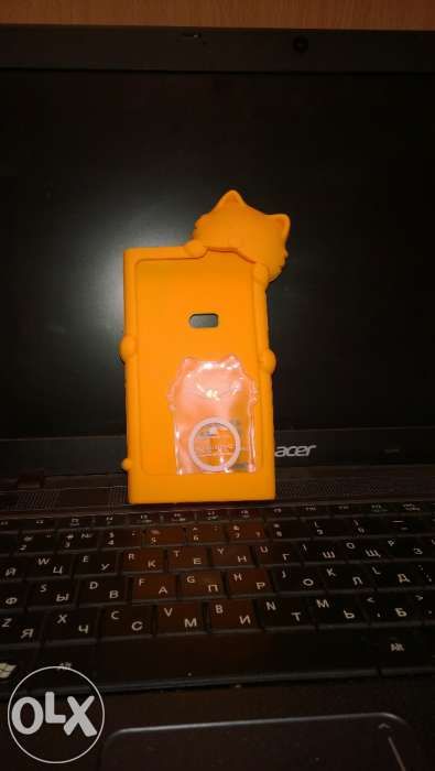 Чехол силиконовый 3D KIKI Cat для Nokia LUMIA 920