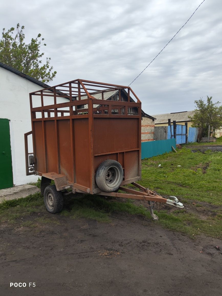 Прицеп мощный скотовоз