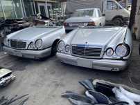 W210 авторазбор лупарика двигатель акпп запчасть бу япония распил