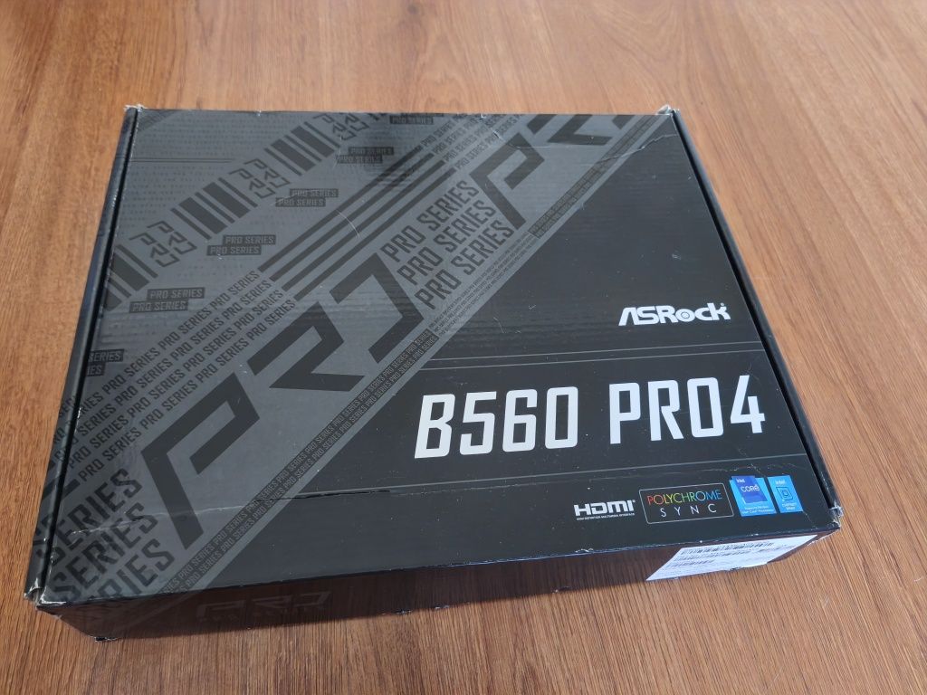 Процессор intel core i7 11700, материнская плата asrock b560 Pro4
