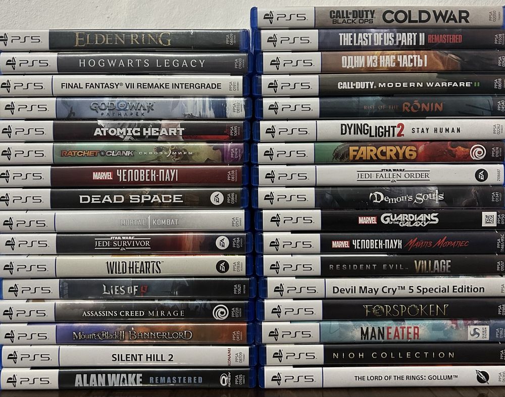 Игры Диски PS4 PS5