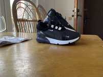 Кроссвоки Nike , Air 27 c , 27 размер , чёрные , для детей