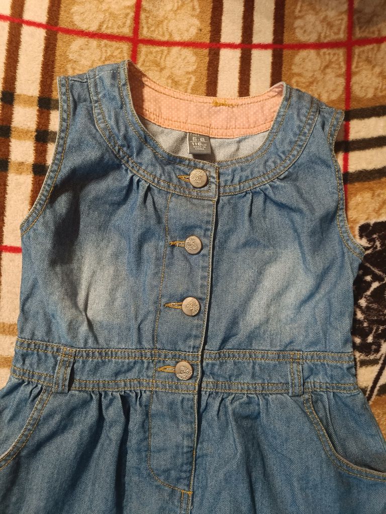 Джинсовый сарафан Zara
