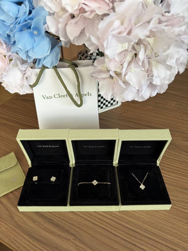 Van cleef браслет Lux 1:1 самый высший класс