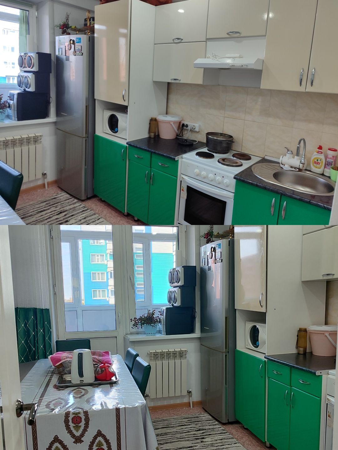 Продам 3х комнатную квартиру в мкр.Карагайлы