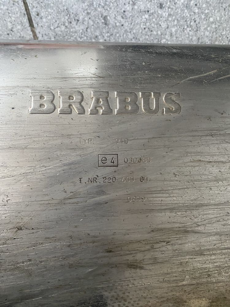 Глушителя BRABUS