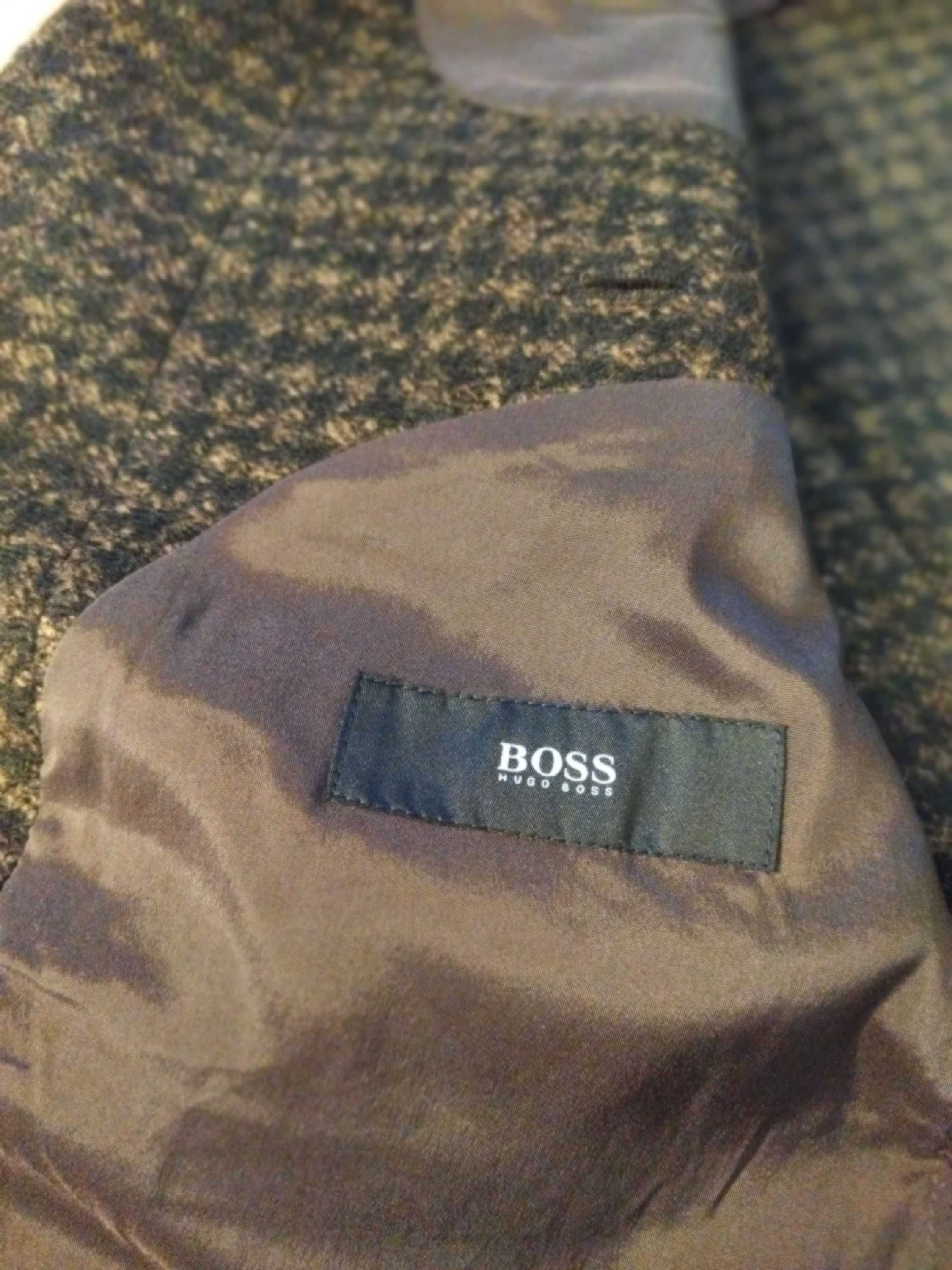 Пиджак Hugo Boss (Германия),шерсть+полиэстер,оригинал,новый,р-р 50
