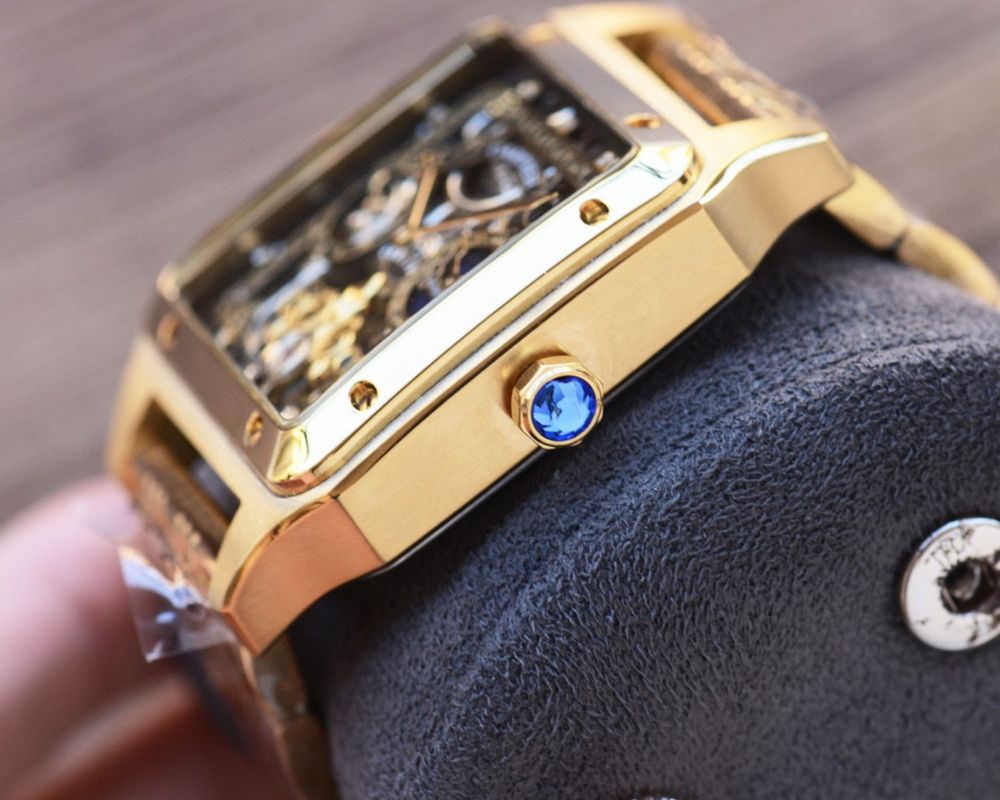 Cartier мужские premium lux часы