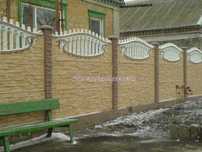Еврозабор Ограда Коршау Кирпич Шлакоблок Забор