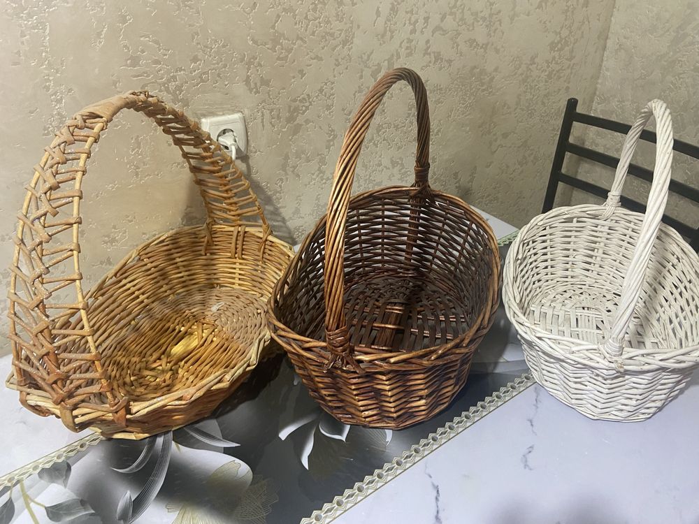 Корзина  плетенные на тойбастар