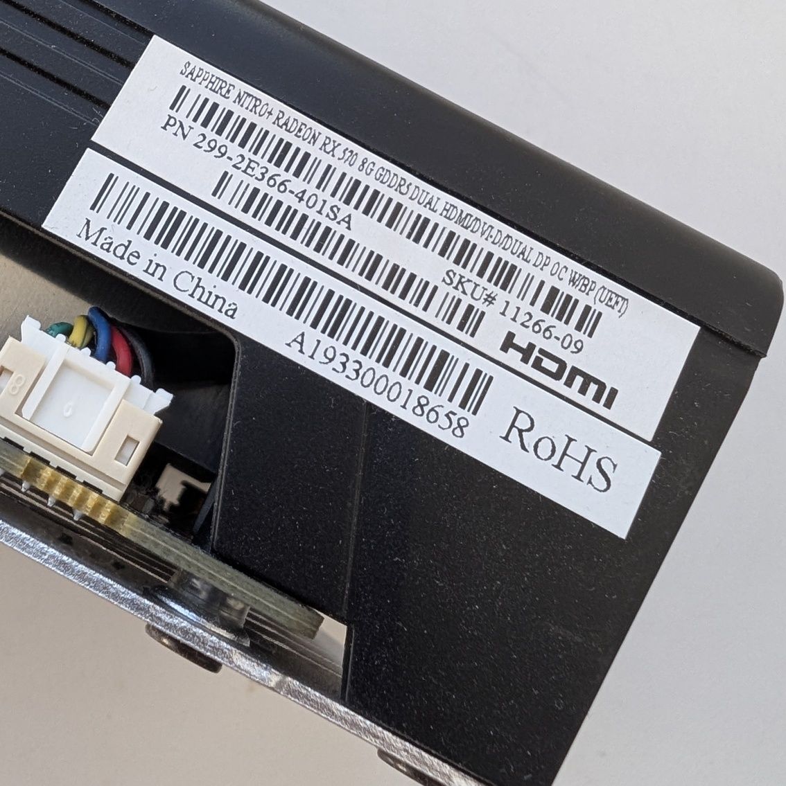 Видеокарта PCI-E Sapphire Radeon RX 570 NITRO+ OC 8GB 256bit