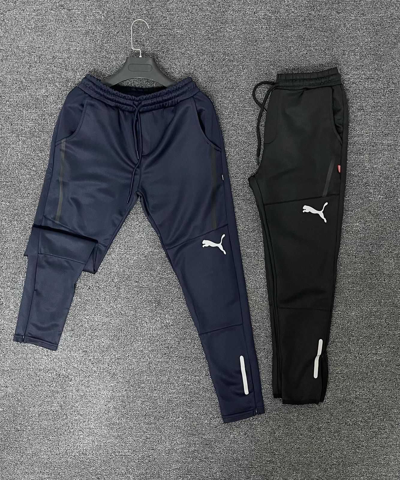Мужские спортивные штаны, трико Adidas темно синие (2979)