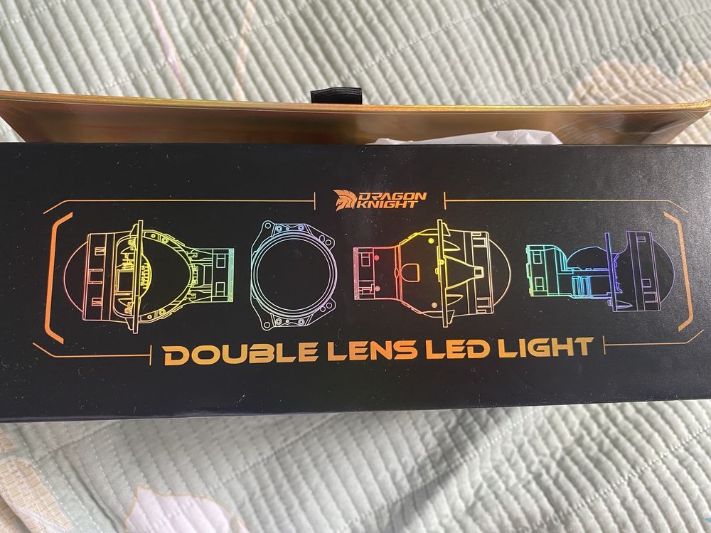 LED линзованные фары Новый