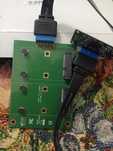 Адаптер mini pci-E to dual mini pci-E