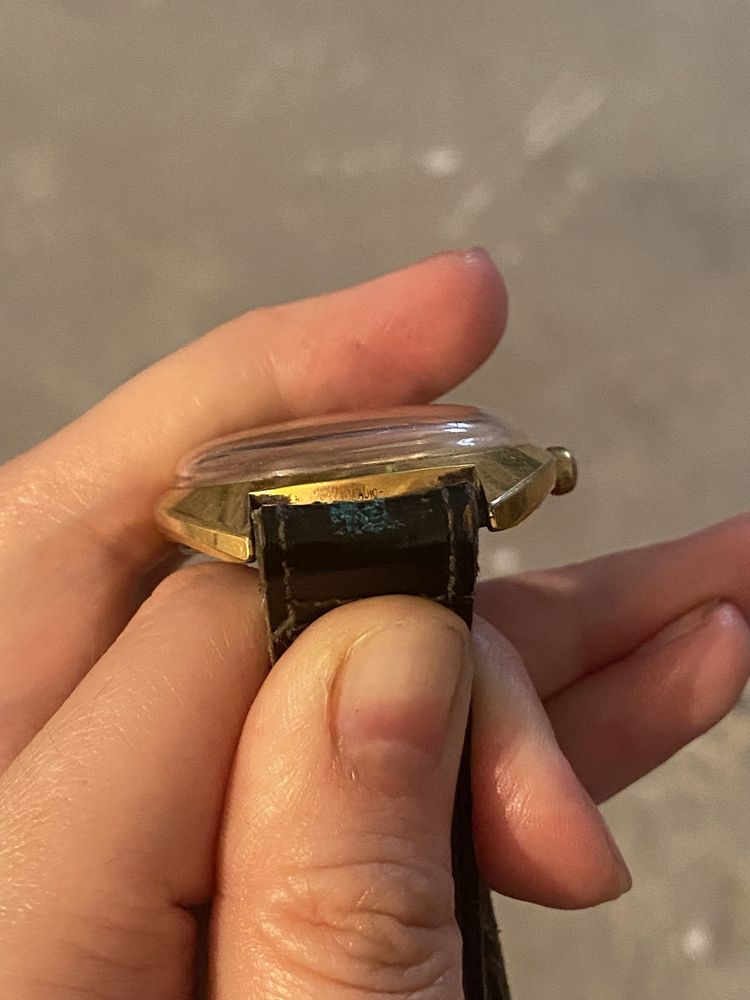 Винтажные часы Vostok AU10 СССР, рабочие, позолота