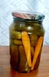 Закрутки.Огурцы и лисички