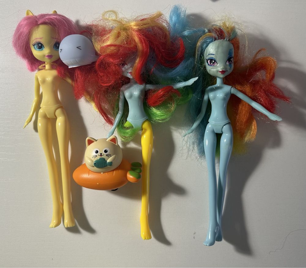 Карты winx и куклы my little pony