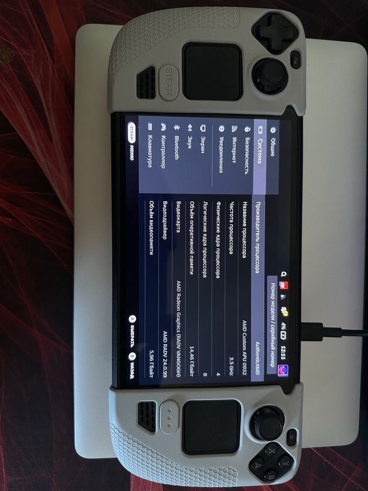 Steam deck OLED 512 gb.