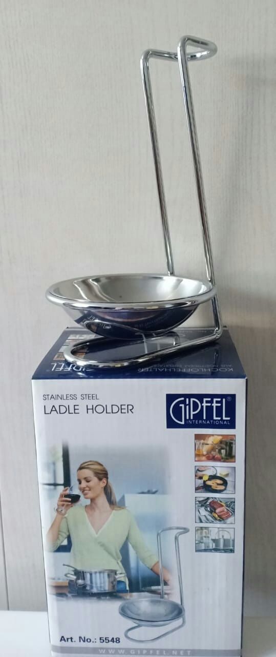 Подставка для половника  5548 GIPFEL из нержавеющей стали.