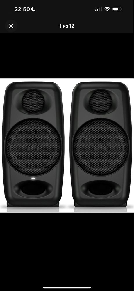 Студийные мониторы комплект IK MULTIMEDIA iLoud Micro Monitor Black