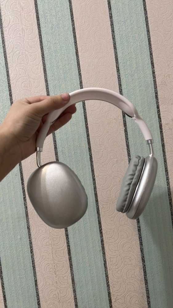 Новые Беспроводные блютуз наушники P9 внешне как Apple Air Pods Max